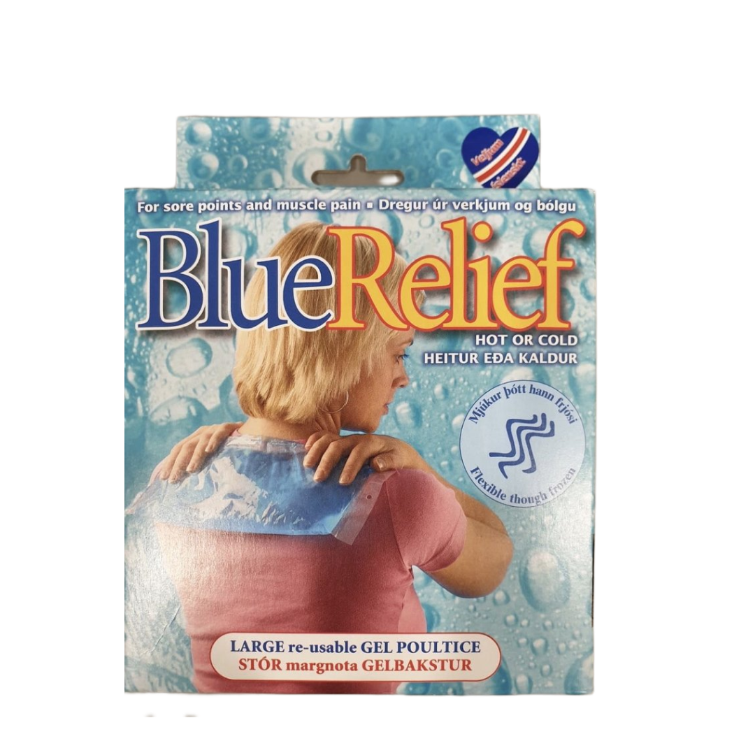 Blue Relief kæli & hita gelpoki 500 gr. #large