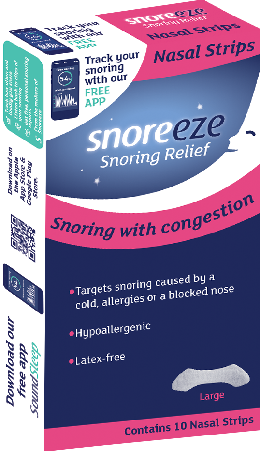 Snoreeze Nasal Strips 10 stk. #Large