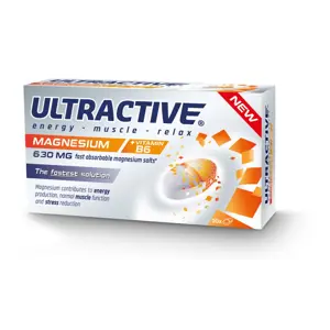Ultractive Magnesium 630mg, 30 töflur