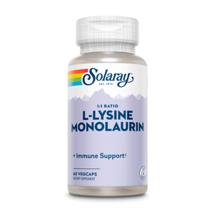 Solaray L-lysine Monolaurin 1:1 Ratio 60 hylki