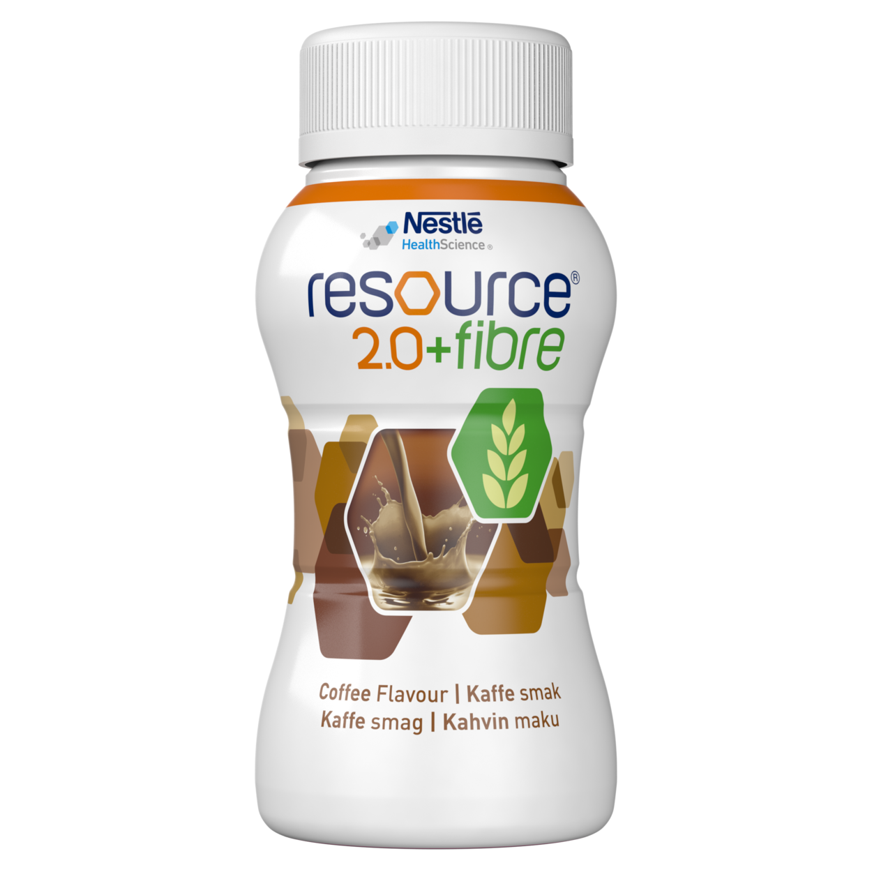 Resource 2.0 + trefjar kaffibragð 4x200 ml.