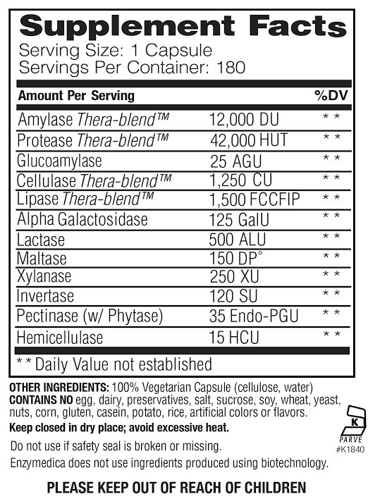 Enzymedica Digest Complete 30 hylki (1)