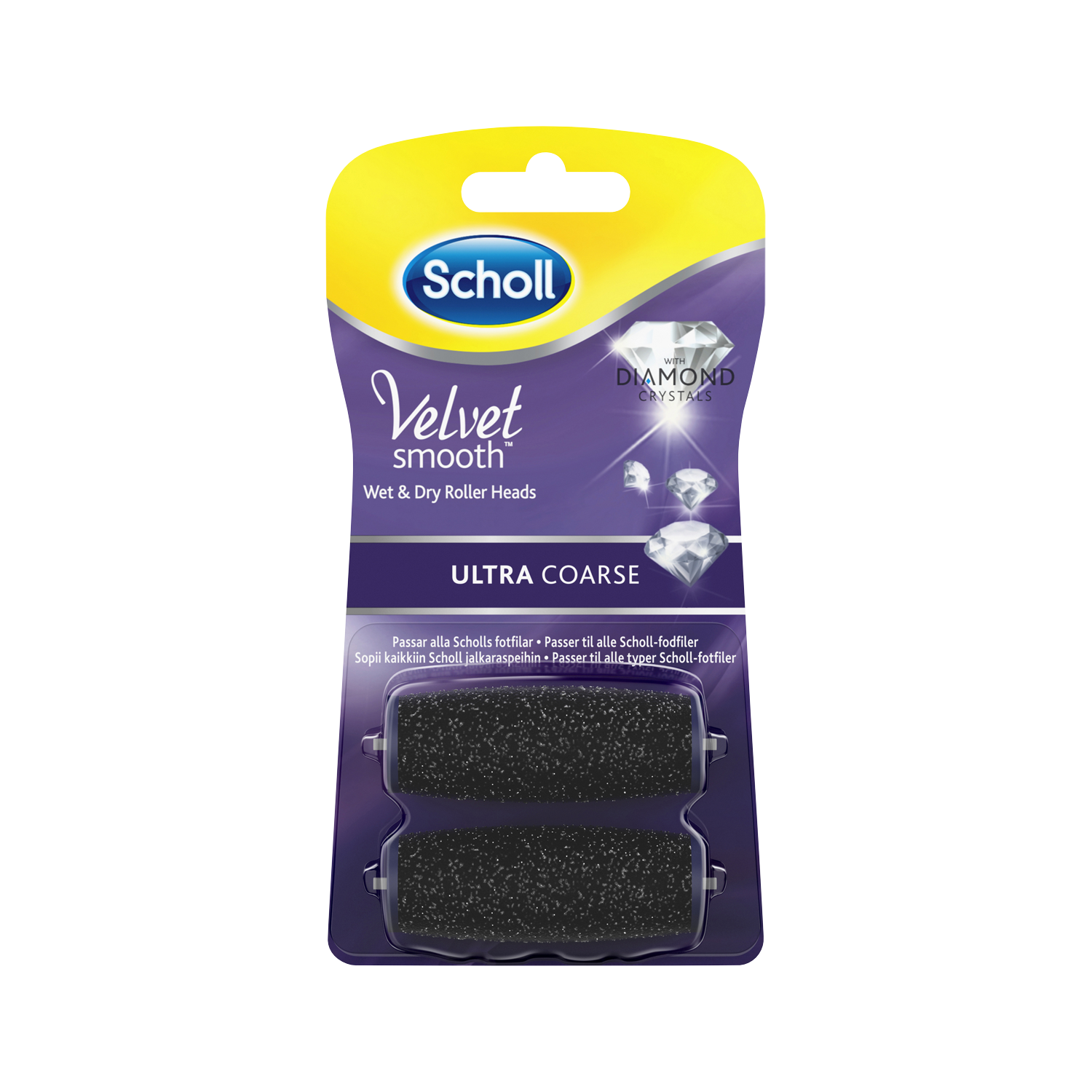 Scholl Diamond Ultra Coarse áfylling 2 stk.